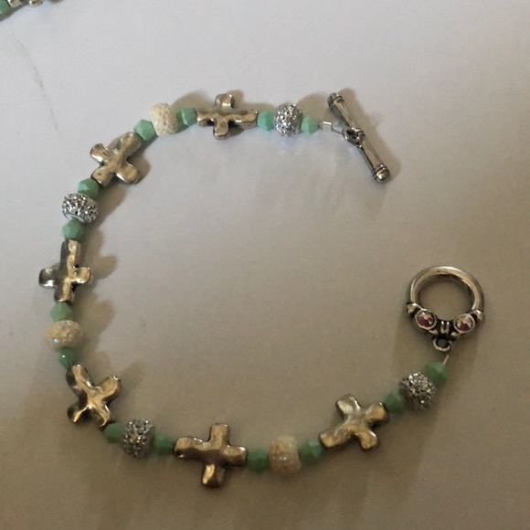 Beautiful handmade bracelet an eyeglass necklace - Picture 5 of 5